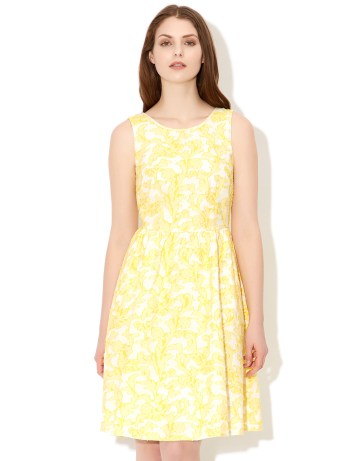 monsoon yellow dress